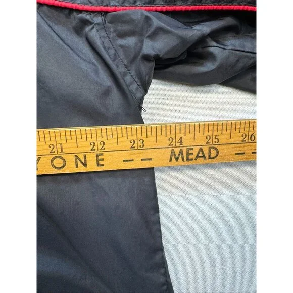 Proedge Mens Detroit Red Wings Pullover Windbreaker Jacket L Black - Picture 7 of 12